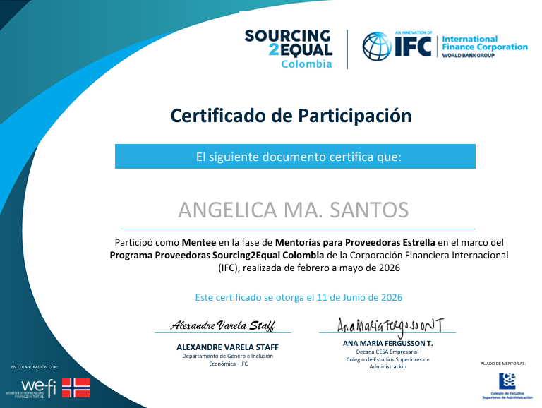 Certificación en Mentorías para Proveedoras Estrella